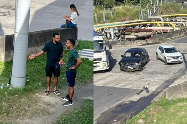 Caio Alexandre se envolveu em acidente