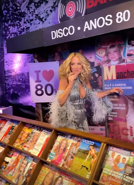 Festa de 50 anos de Ticiane Pinheiro por Reprodução/Instagram