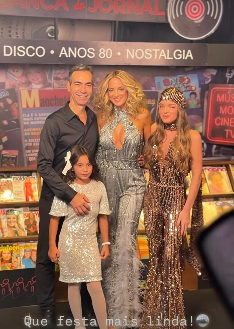 Festa de 50 anos de Ticiane Pinheiro por Reprodução/Instagram