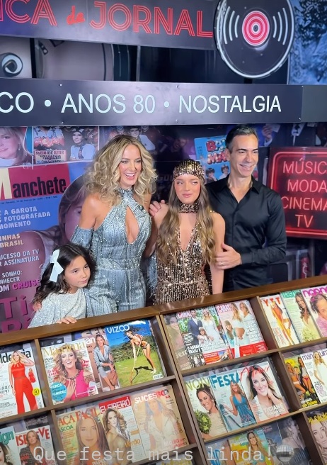 Festa de 50 anos de Ticiane Pinheiro por Reprodução/Instagram