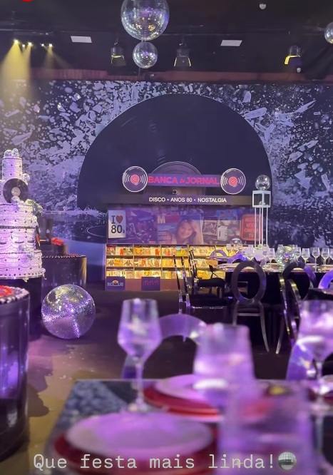 Festa de 50 anos de Ticiane Pinheiro por Reprodução/Instagram