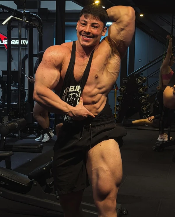 Gabriel era atleta de fisiculturismo e influenciador fitness por Reprodução