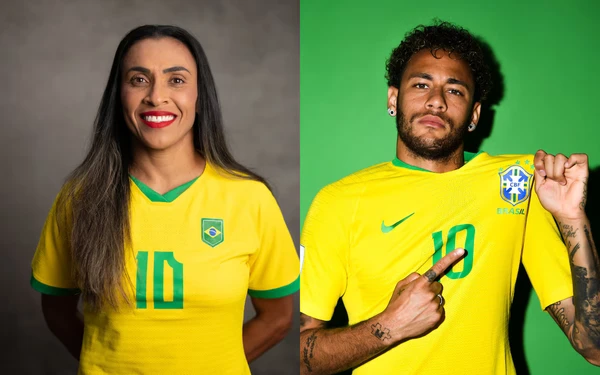 Marta e Neymar 