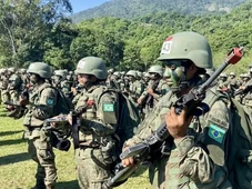 Imagem - Mais de 500 fuzileiros, drones e blindados: ONU inicia avaliação internacional da tropa de elite da Marinha no Brasil