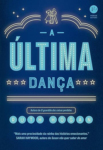 A última dança, de Ruth Hogan (Verus). Durante cinquenta anos, o mundo de Venetia Hargreaves girou em torno do marido. Sua vida se resumia à carreira de sucesso dele, com o jantar servido sempre às seis, uma casa encantadora e um filho tão dedicado aos negócios quanto o pai. Após se tornar viúva, Venetia é deixada com uma casa linda, uma conta bancária invejável e a sensação de que desperdiçou a própria vida. Na juventude, ela era professora de dança e sonhava em abrir a própria escola com um amigo que havia conquistado seu coração, mas acabou escolhendo o caminho mais seguro em vez de seguir seus sonhos.Agora, aos setenta e quatro anos, ela decide tomar as rédeas da própria vida, primeiro com uma transformação no visual e depois adotando um cachorro. Mas Venetia ainda sente que falta alguma coisa… Até que, durante um passeio à beira do rio, ela se vê diante de um prédio que conhece como a palma da sua mão. Lançamento dia 29.  por Reprodução