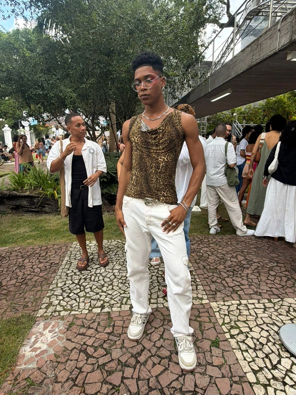 Look do primeiro dia do Mãos na Moda por Gabriela Cruz