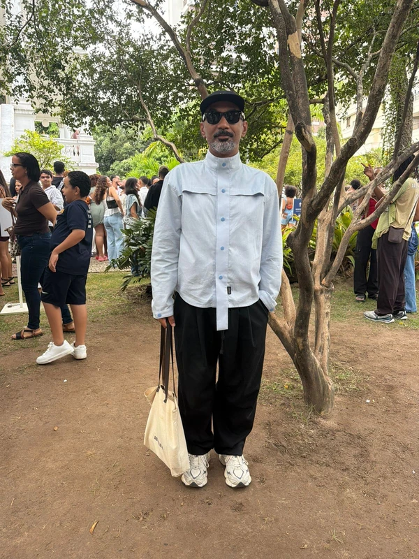 Look do primeiro dia do Mãos na Moda por Gabriela Cruz