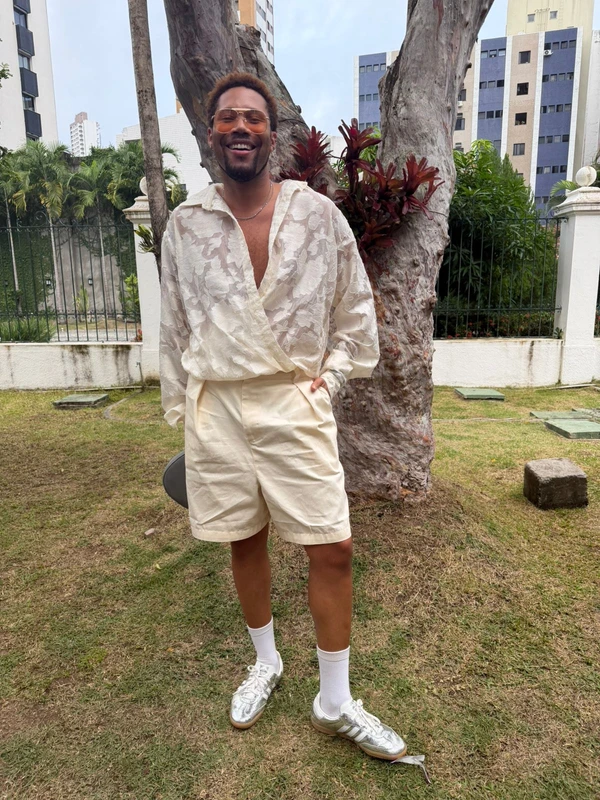 Look do primeiro dia do Mãos na Moda por Gabriela Cruz