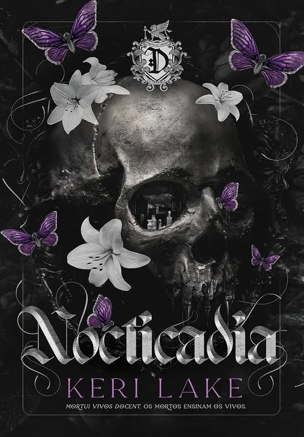 Nocticadia, de Keri Lake (Arqueiro). Ao ver minha mãe sucumbir a uma doença misteriosa, eu me faço duas promessas: encontrar a cura para a enfermidade que a consumiu e sair da cidade horrorosa onde ela me deixou.Quatro anos depois, sou aceita na Universidade de Dracadia, uma das instituições mais prestigiosas do país, que fica em uma ilha afastada. Há rumores de que o lugar é assombrado pelos fantasmas dos pacientes com transtornos mentais que foram exilados lá séculos atrás. Mas fantasmas inquietos nem são a coisa mais perturbadora do local. Lançamento dia 2.  por Reprodução