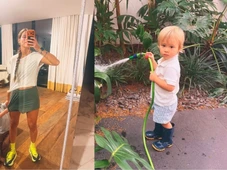Imagem - Filho de Shantal Verdelho leva 6 pontos após acidente doméstico