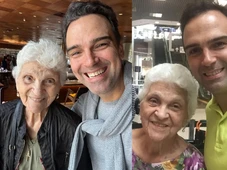 Imagem - Tadeu Schmidt recebe mensagens de apoio de ex-BBBs após anunciar morte da mãe
