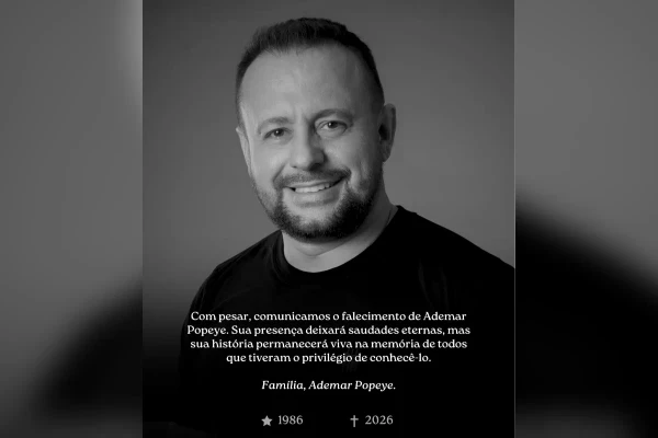 Popeye morreu após partida de futebol por Reprodução