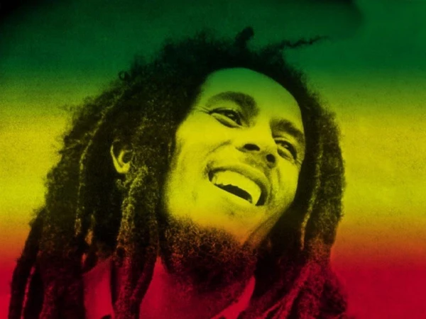 Bob Marley ajudou a transformar o reggae em um fenômeno mundial. por Reprodução
