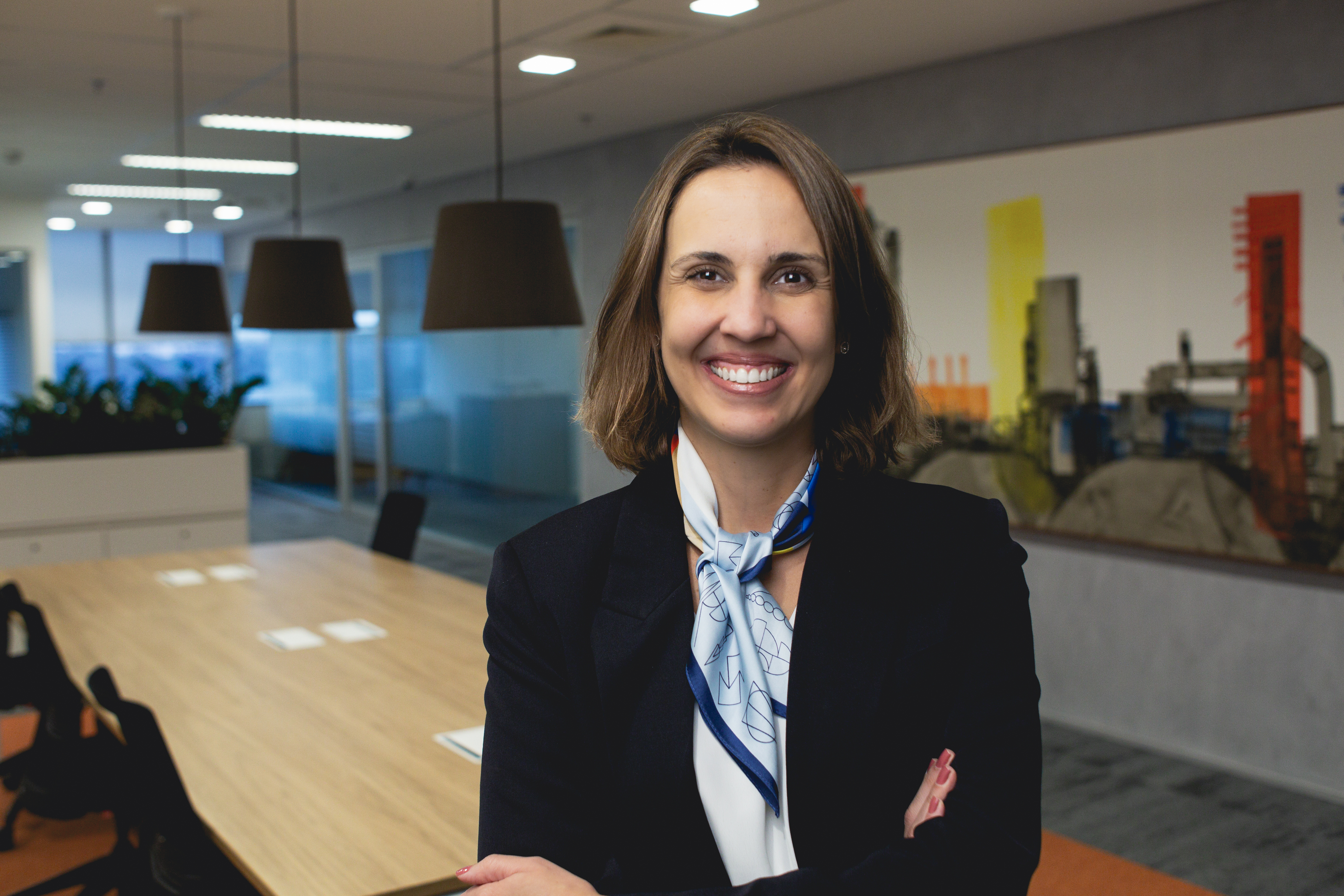 Claudia Barros, diretora de Comunicação da Acelen por Jessica Modono