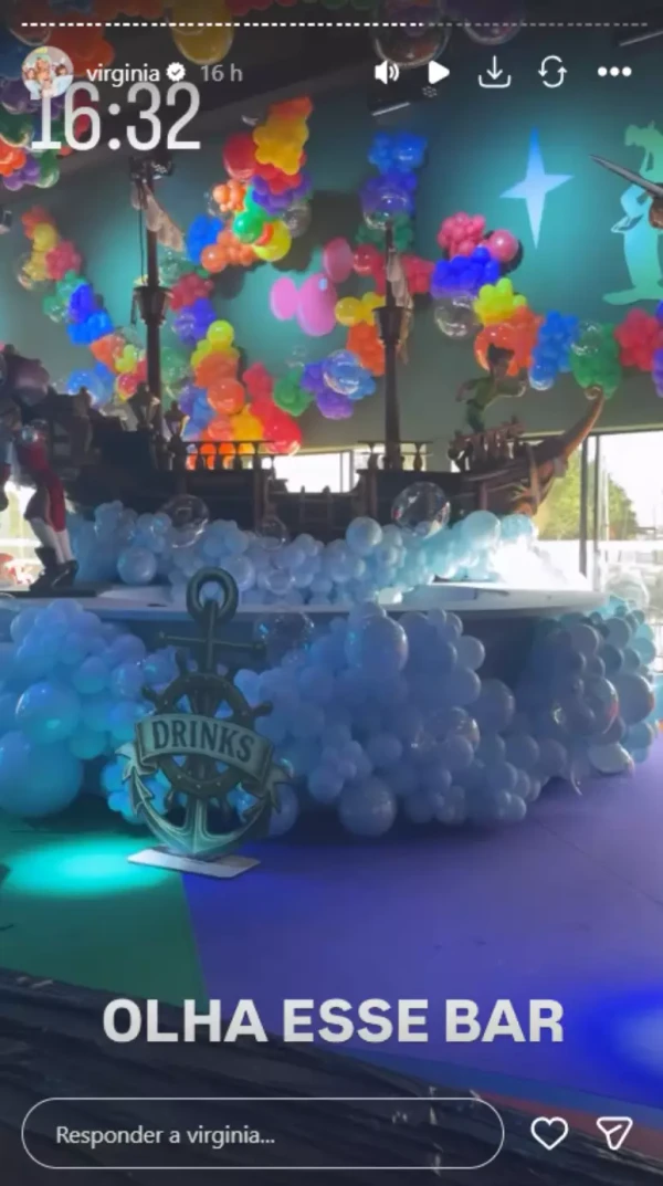 Festa de Maria Alice impressionou com decoração “surreal”, show de fogos e custo estimado milionário por Reprodução