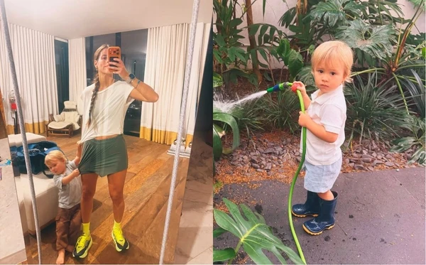 Filho de Shantal Verdelho levou 6 pontos após acidente doméstico