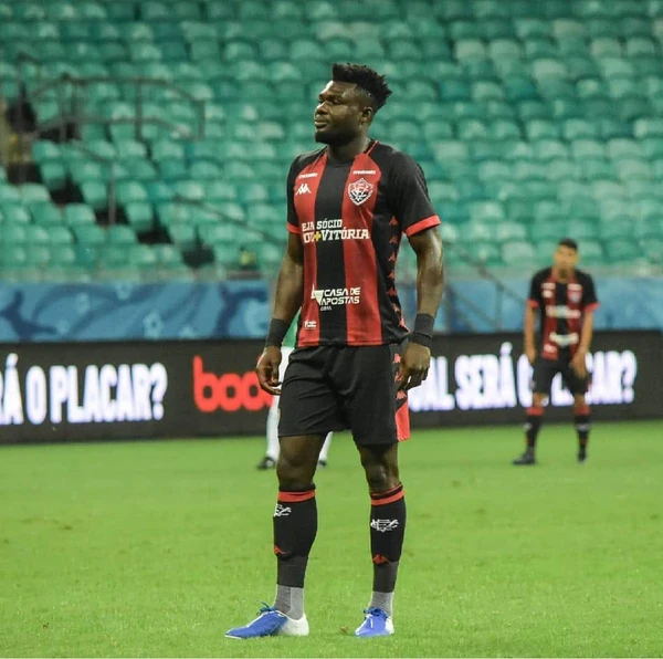 Jordy Caicedo jogou no Vitória entre 2019 e 2021 por Reprodução