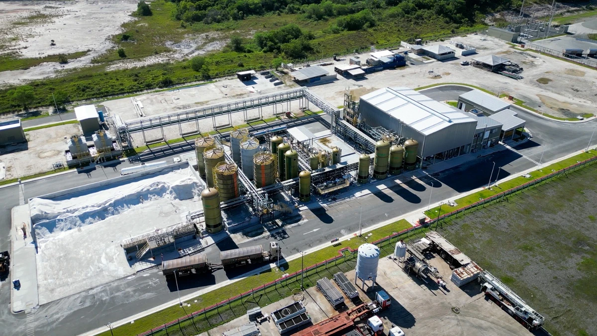 Para a Unipar, o marco foi a implantação da nova fábrica de Camaçari, primeiro projeto greenfield da companhia por Divulgação