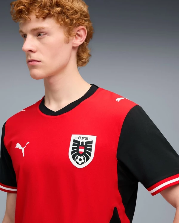 Uniforme da Áustria para Copa do Mundo 2026 por Divulgação