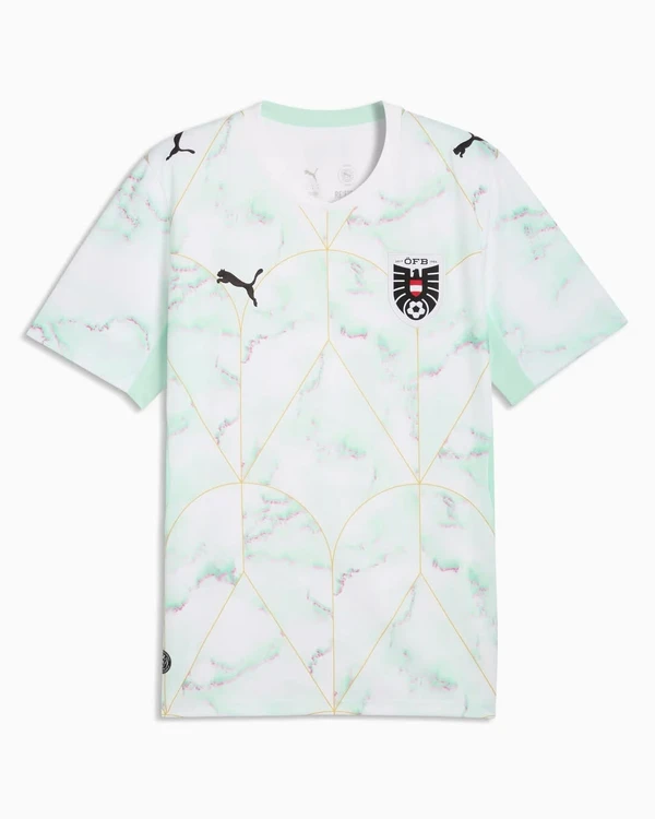 Uniforme da Áustria para Copa do Mundo 2026 por Divulgação
