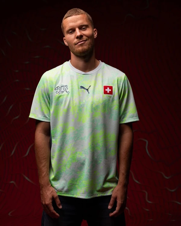 Uniforme da Suíça para Copa do Mundo 2026  por Divulgação