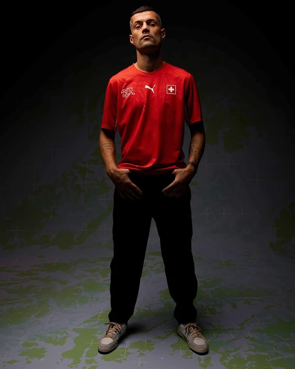 Uniforme da Suíça para Copa do Mundo 2026  por Divulgação