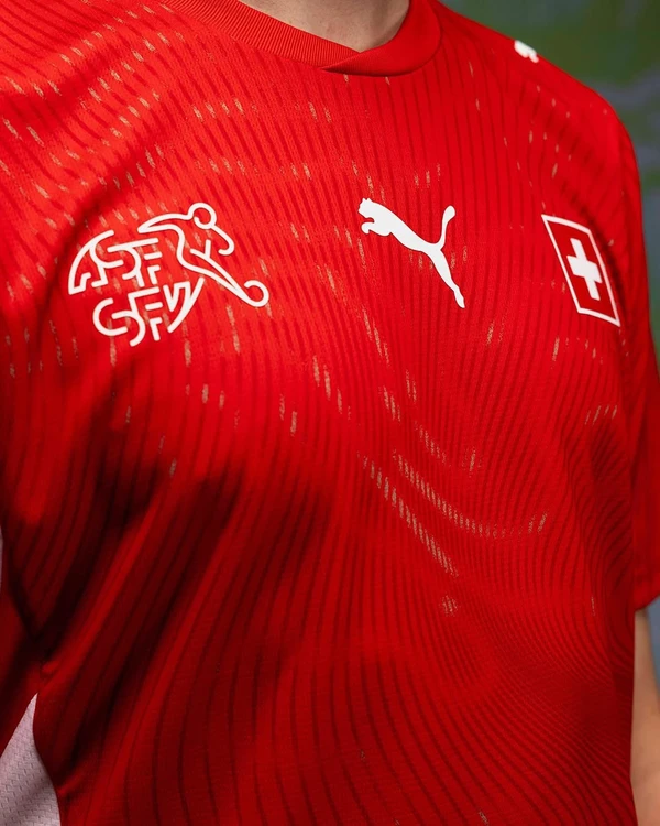 Uniforme da Suíça para Copa do Mundo 2026  por Divulgação