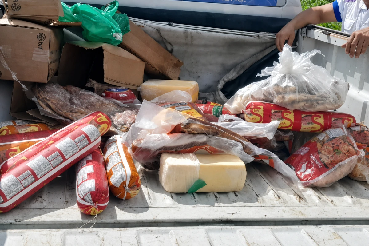 Vigilância Sanitária apreende 200 kg de produtos fora do prazo de validade