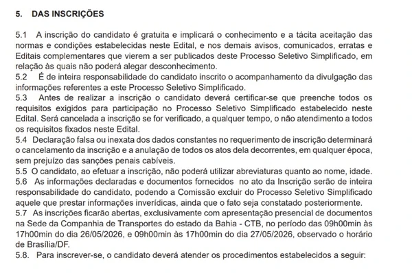 VLT abre 23 vagas de emprego para funções de nível médio; saiba como se candidatar por Edital 