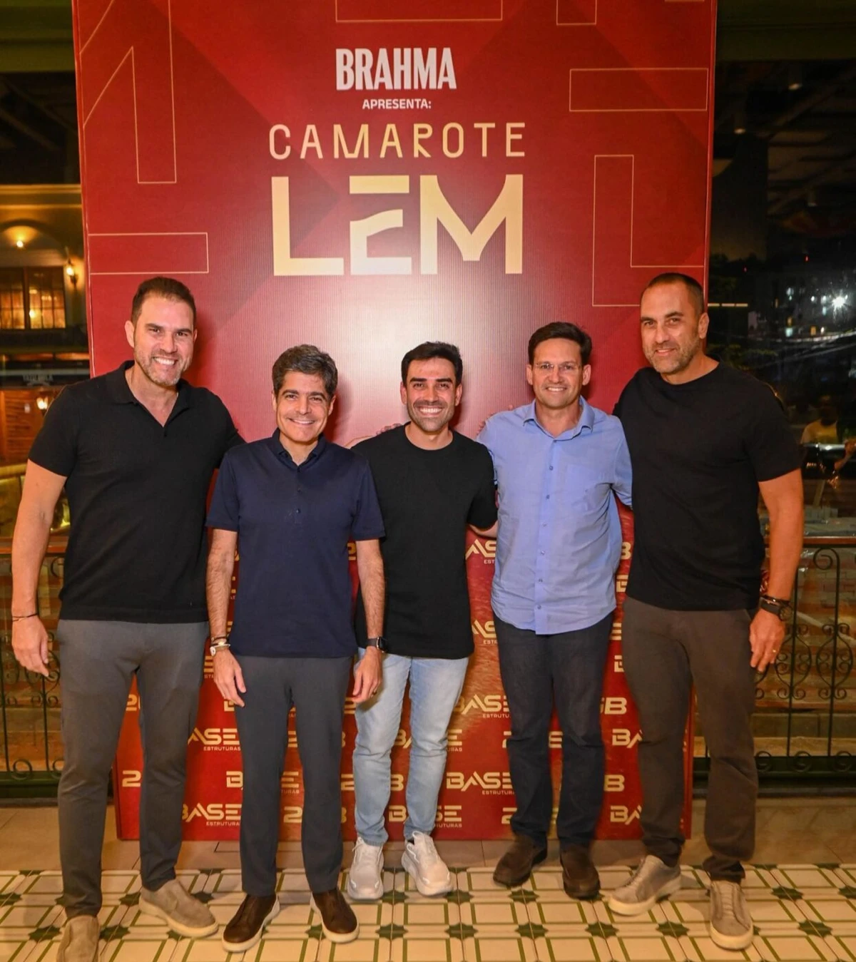 Binho, ACM Neto, Júnior Marabá, João Roma e Guto Ulm