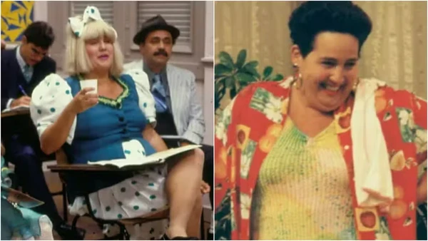 Cacilda e Edileuza, personagens de Claudia Jimenez por Reprodução