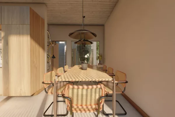 Casa de praia de Cintia Dicker e Pedro Scooby aposta em madeira, muxarabi e arquitetura sustentável na Bahia por REprodução