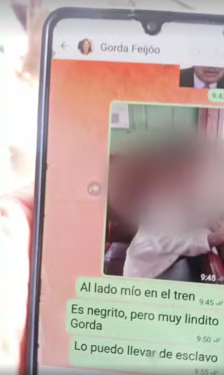 Ele mandou mensagens pelo WhatsApp por Reprodução