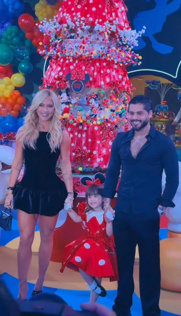 Festa de 5 anos de Maria Alice, filha de Virginia e Zé Felipe por Reprodução/Instagram