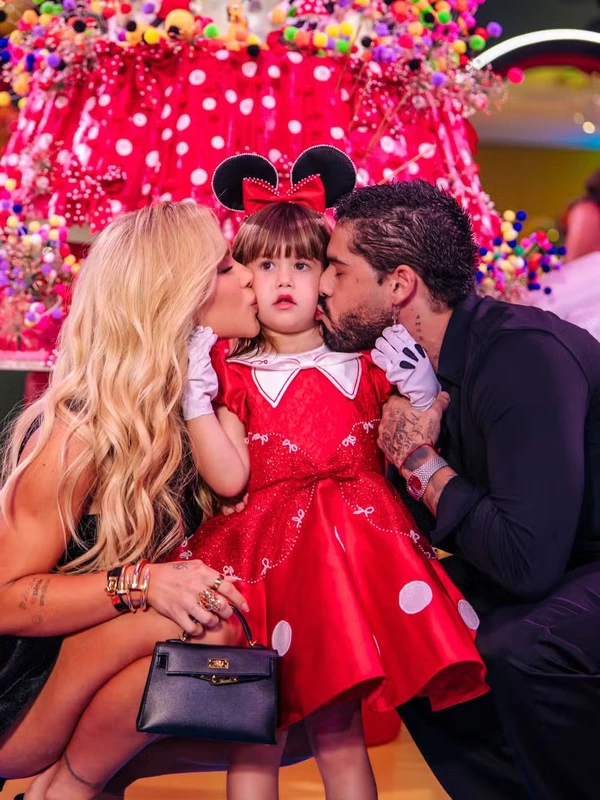 Festa de 5 anos de Maria Alice, filha de Virginia e Zé Felipe por Reprodução/Instagram