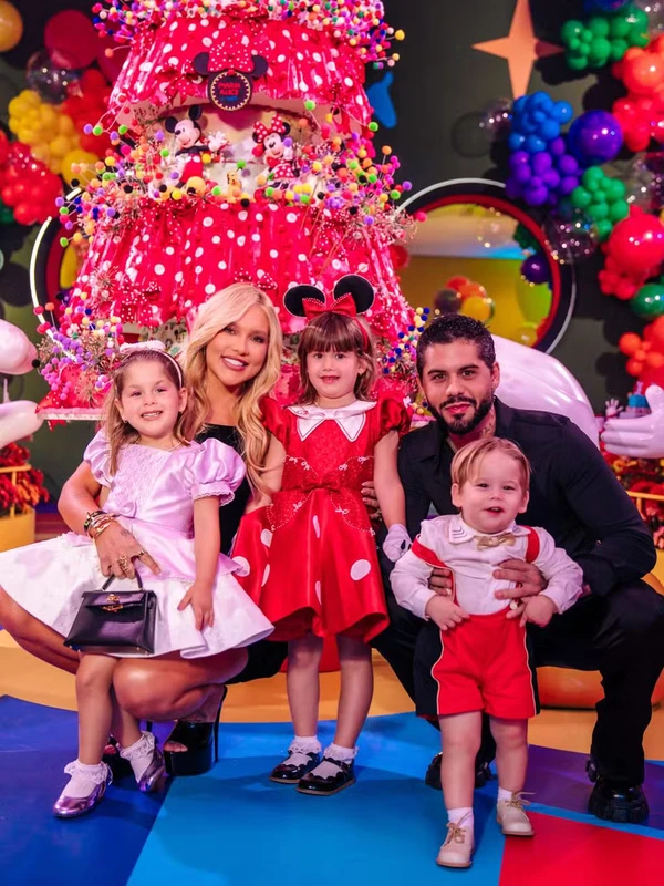 Festa de 5 anos de Maria Alice, filha de Virginia e Zé Felipe por Reprodução/Instagram