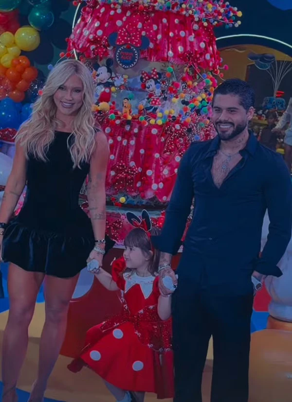 Festa de 5 anos de Maria Alice, filha de Virginia e Zé Felipe por Reprodução/Instagram