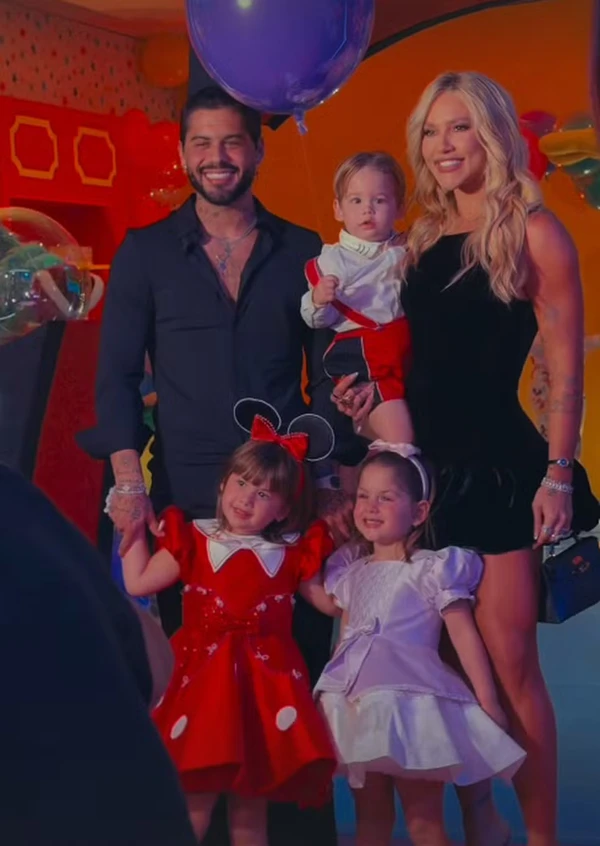 Festa de 5 anos de Maria Alice, filha de Virginia e Zé Felipe por Reprodução/Instagram