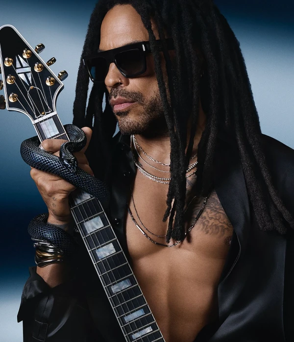 Cantor Lenny Kravitz por Reprodução | Instagram