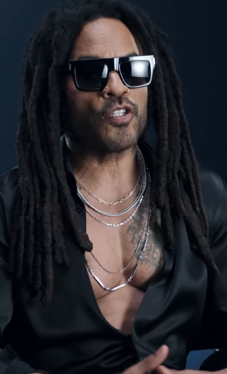 Cantor Lenny Kravitz por Reprodução | Instagram