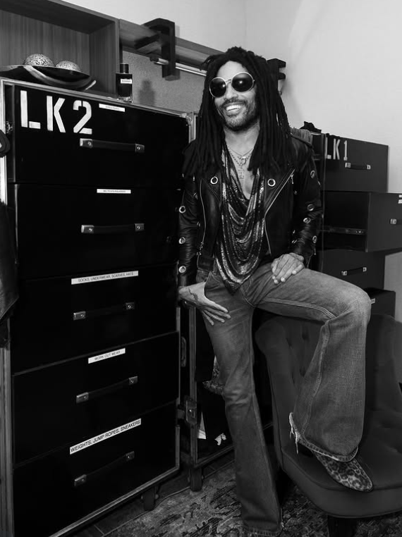Cantor Lenny Kravitz por Reprodução | Instagram