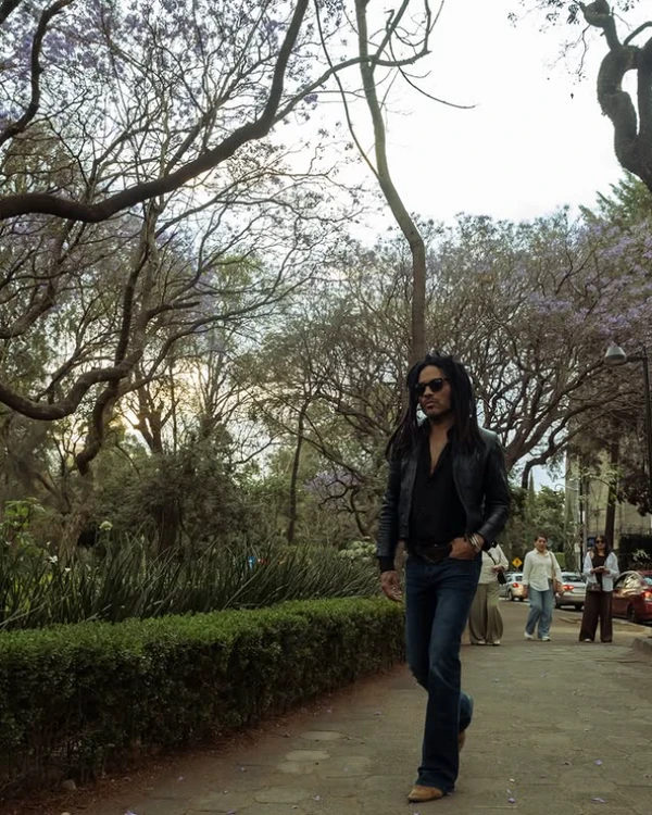 Cantor Lenny Kravitz por Reprodução | Instagram