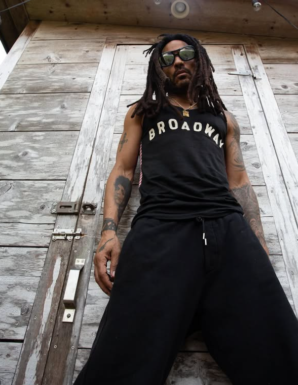 Cantor Lenny Kravitz por Reprodução | Instagram
