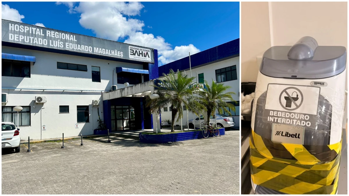 Médicos relatam situações de descaso, água contaminada e falta de salário no Hospital Regional Deputado Luís Eduardo Magalhães