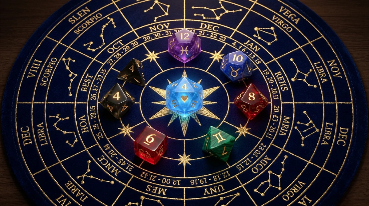 Signos, cor e número da sorte