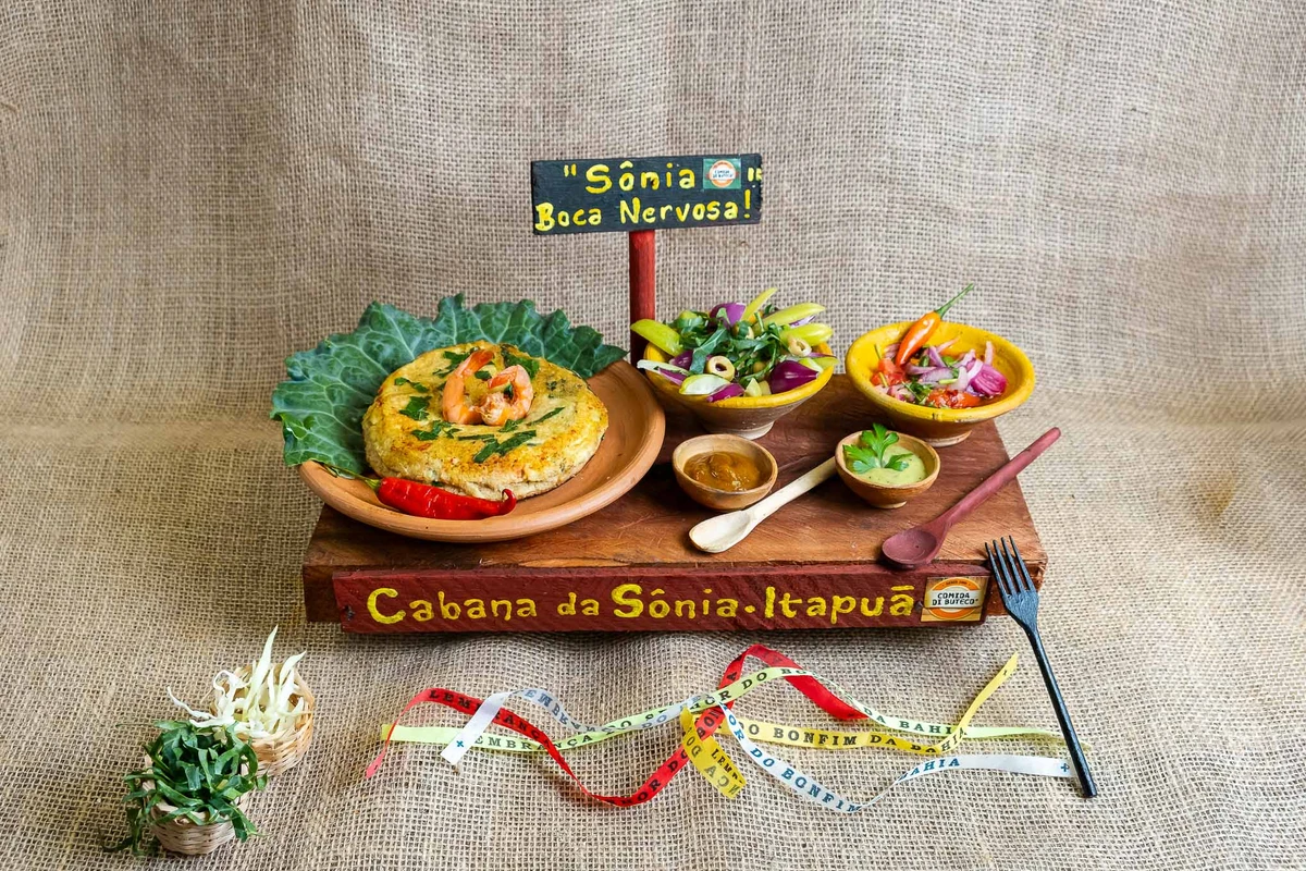 Sônia Boca Nervosa, da Cabana da Sônia por Reprodução/Comida di Buteco