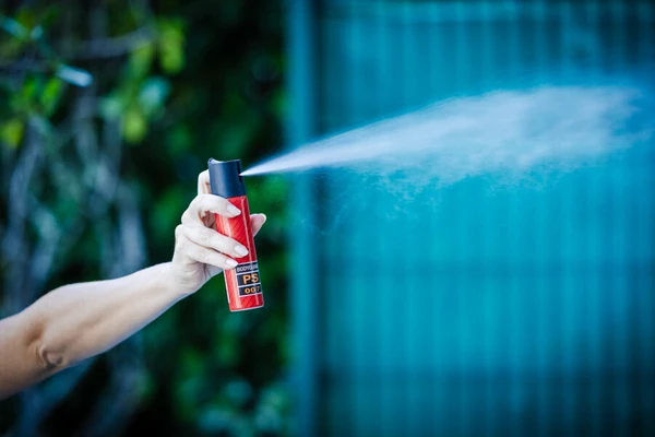 Os estados do Rio de Janeiro e de Rondônia já aprovaram leis permitindo o acesso das mulheres ao spray, normalmente restrito às forças de segurança por Reprodução