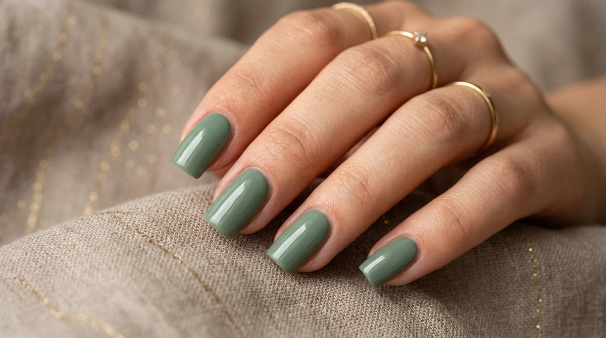 Touro (verde sálvia): Uma cor elegante, terrosa e sofisticada que transmite o bom gosto e a busca por conforto e estabilidade taurinos por Imagem gerada por IA