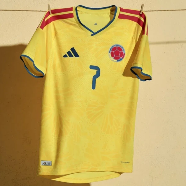 Uniforme da Colômbia para Copa do Mundo 2026 por Divulgação
