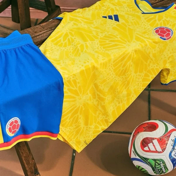 Uniforme da Colômbia para Copa do Mundo 2026 por Divulgação